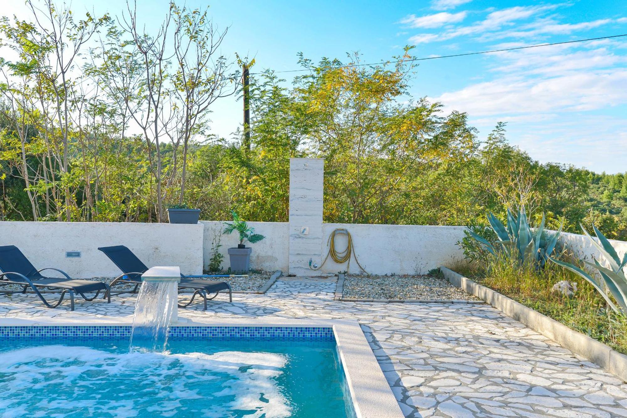 Villa Anna With Pool, Zadar County Vinjerac Exteriör bild